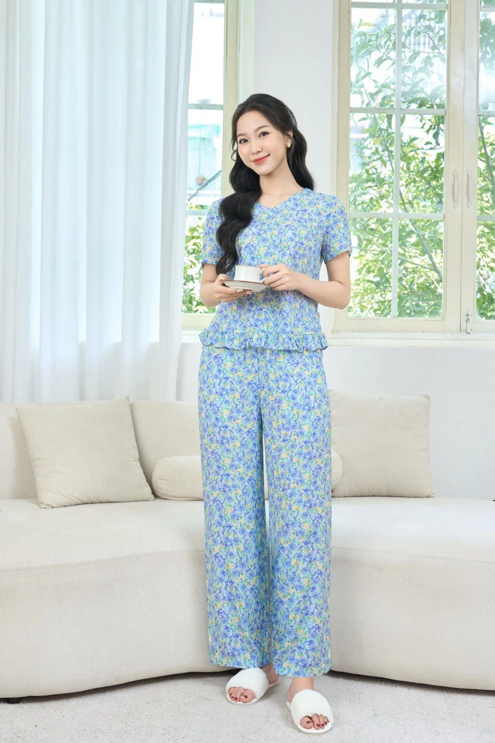shop đồ bộ trung niên mặc nhà