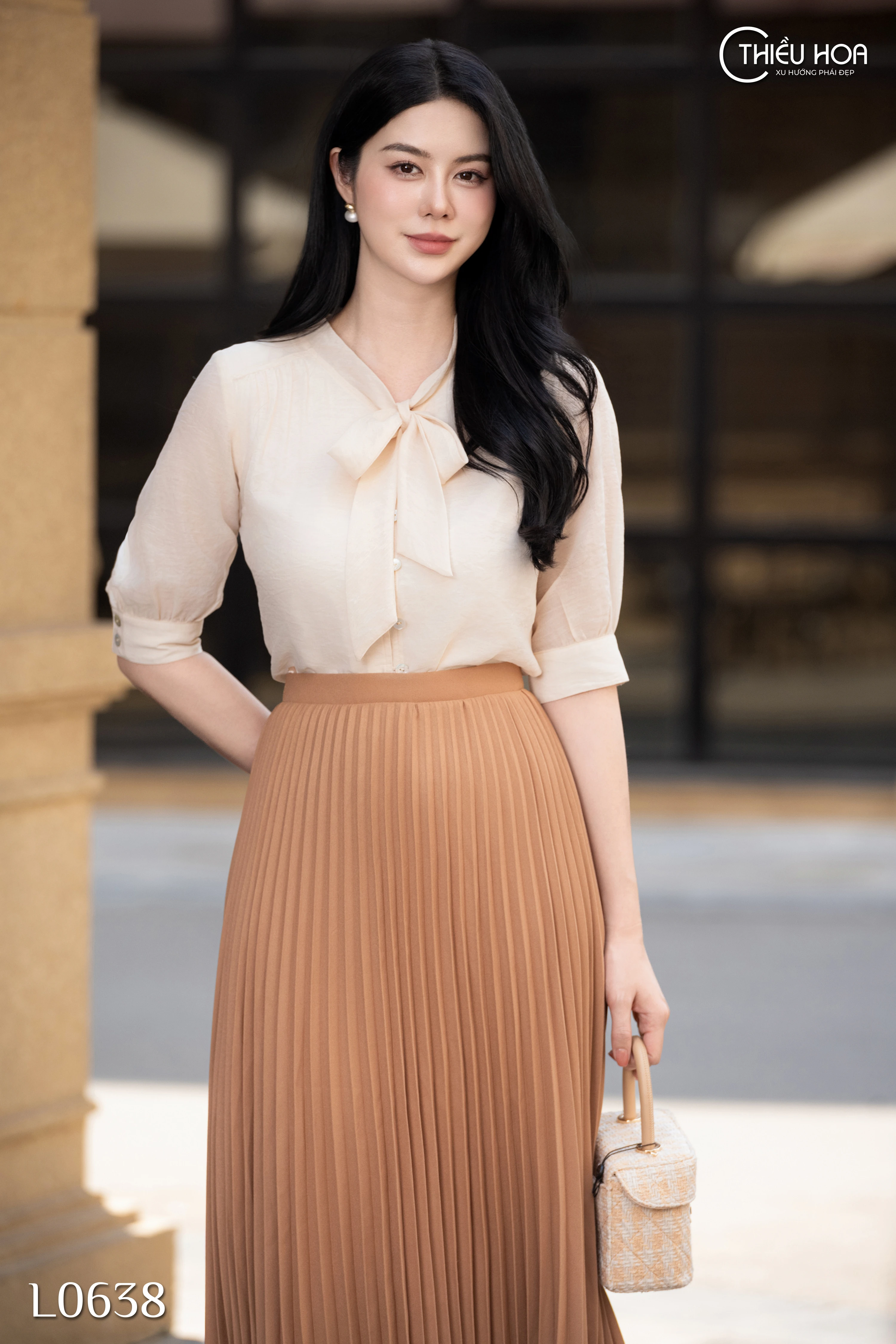 cách chọn áo sơ mi cho nữ mập