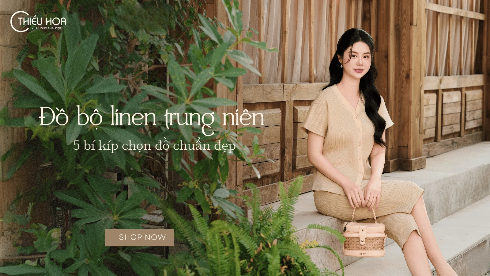 Hé lộ 5 bí kíp chọn đồ bộ linen nữ trung niên chuẩn đẹp trang nhã