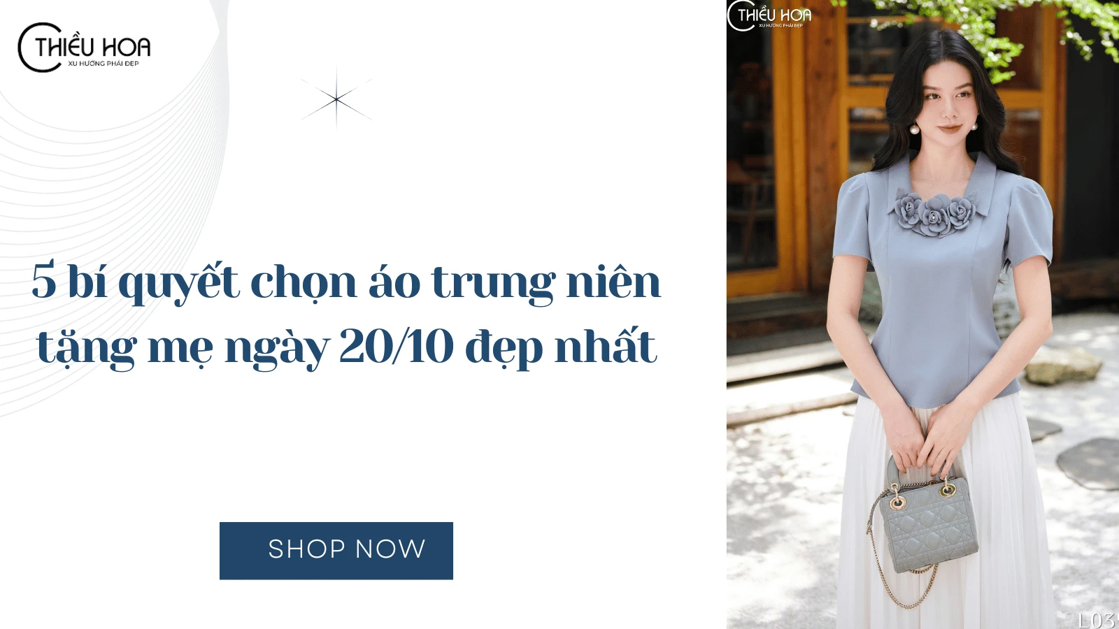5 bí quyết chọn áo trung niên tặng mẹ ngày 20/10 đẹp nhất