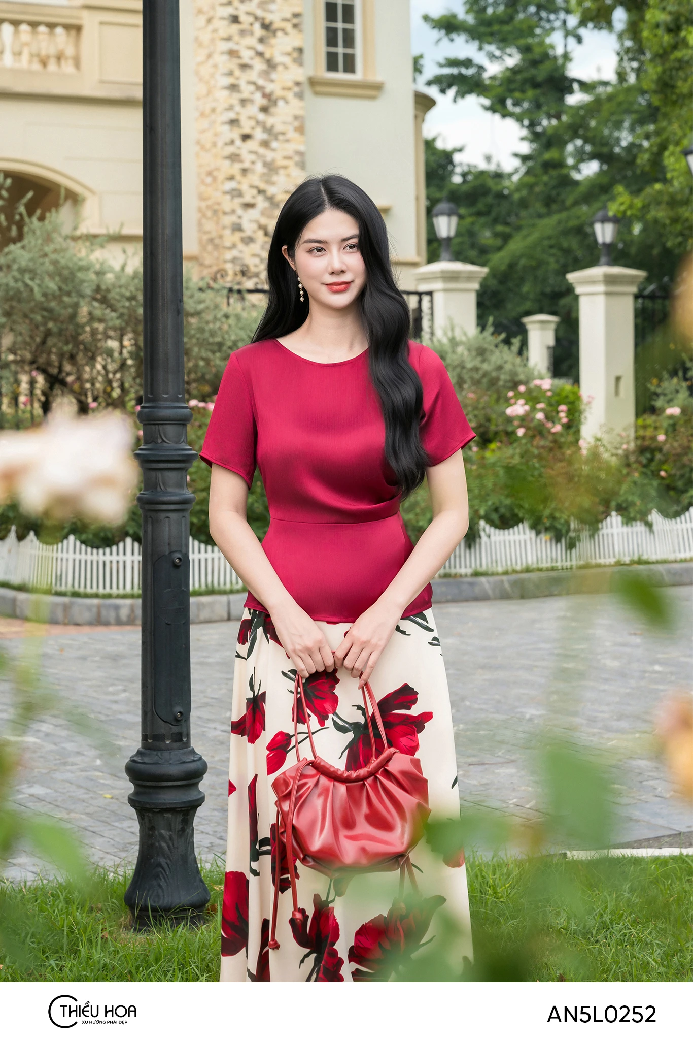 áo lụa nữ trung niên