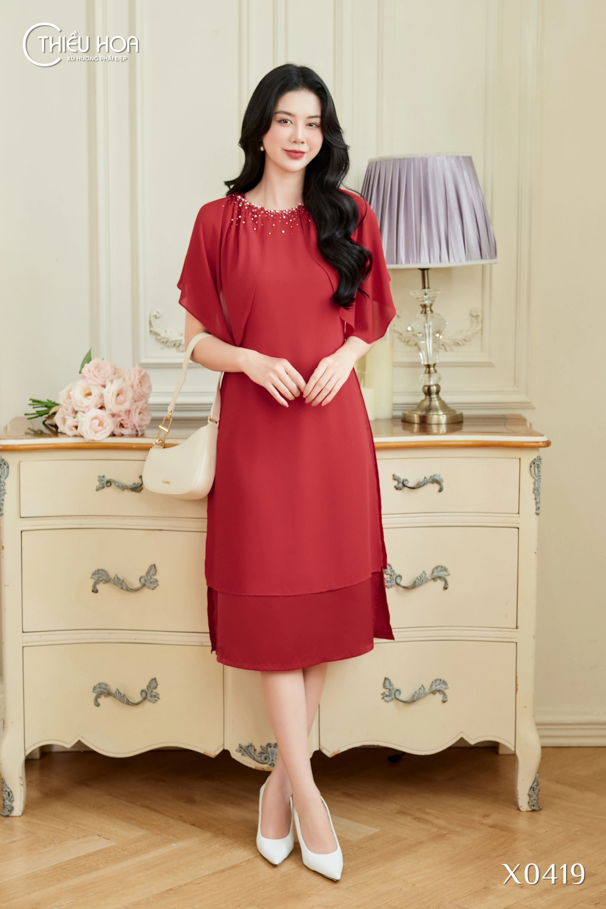 Mẫu váy suông chữ A: Top 10 kiểu dáng thanh lịch, mặc đi làm hay đi chơi đều đẹp