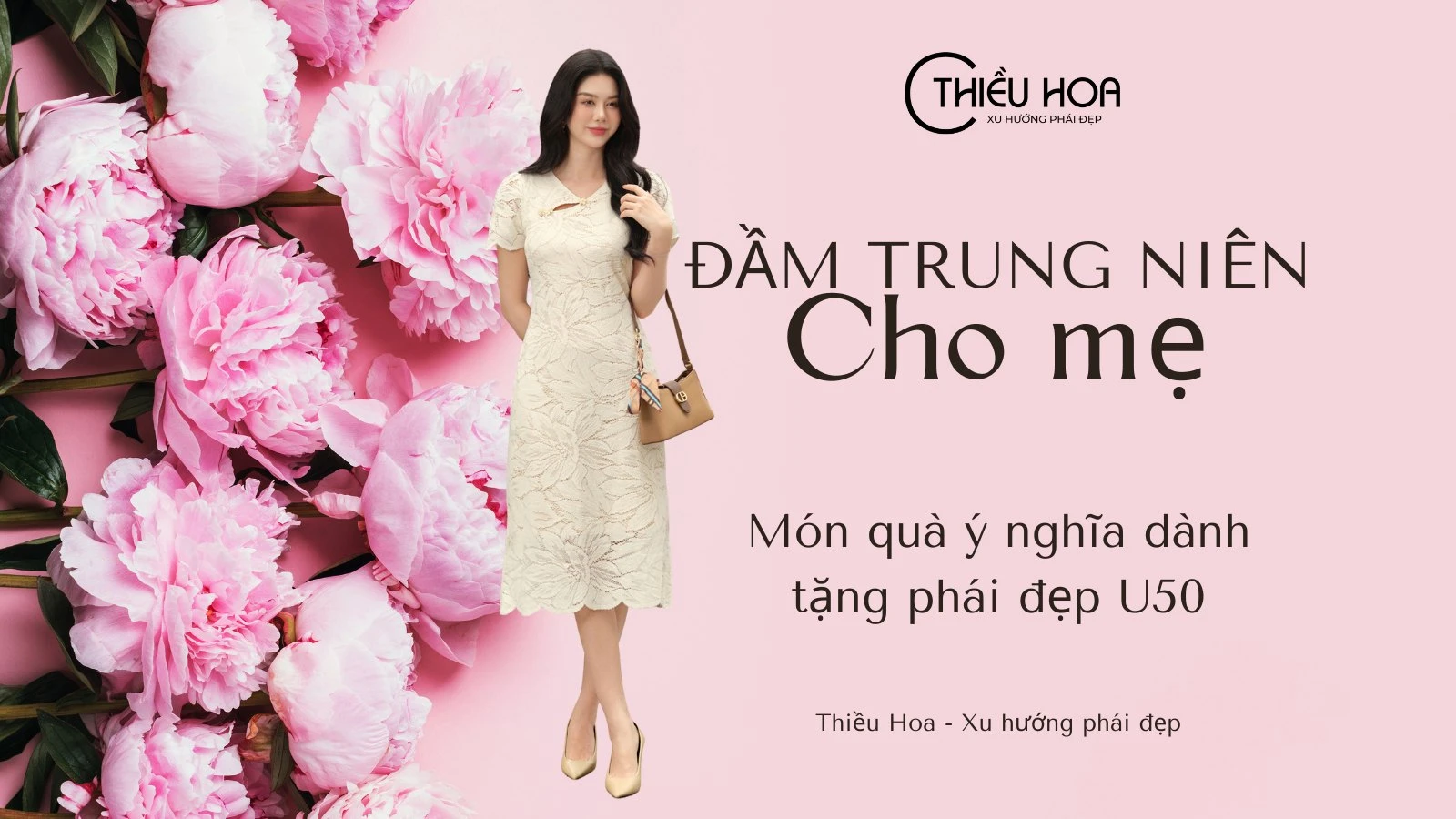 Đầm trung niên cho mẹ – món quà ý nghĩa dành tặng phái đẹp U50