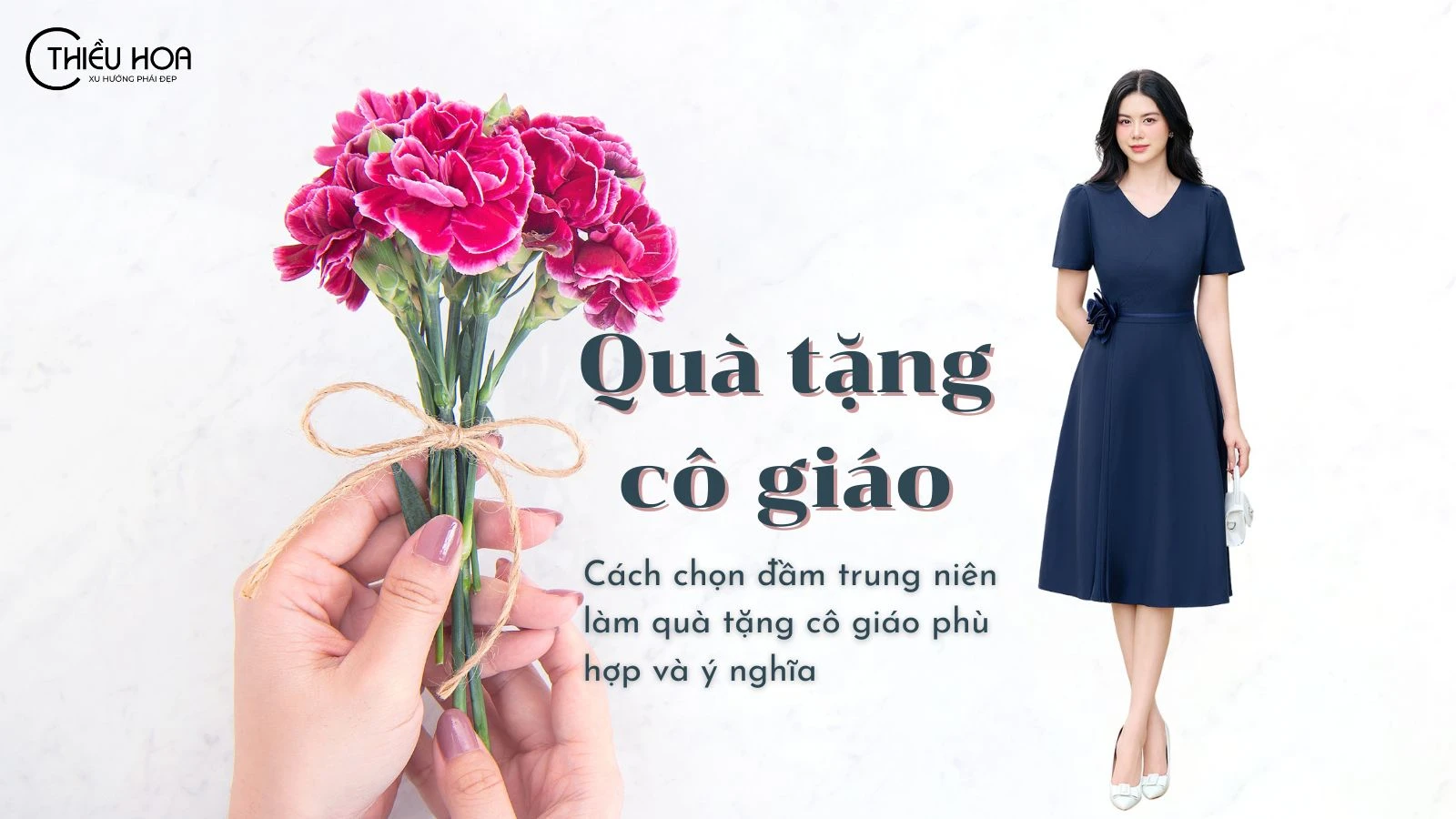 Cách chọn đầm trung niên làm quà tặng cô giáo phù hợp và ý nghĩa