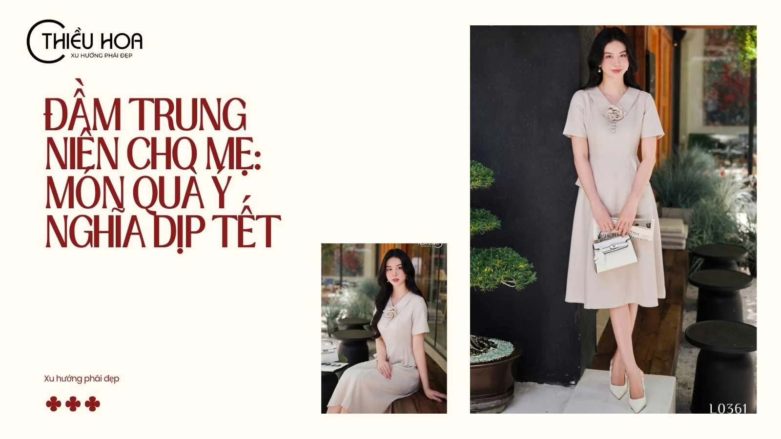 Đầm trung niên cho mẹ: món quà ý nghĩa dịp Tết 2026