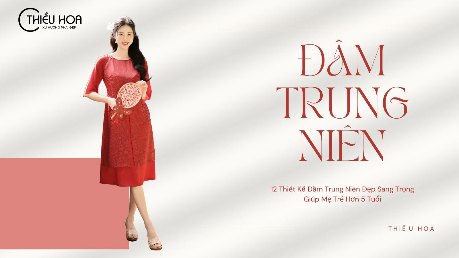 12 Thiết Kế Đầm Trung Niên Đẹp Sang Trọng Giúp Mẹ Trẻ Hơn 5 Tuổi