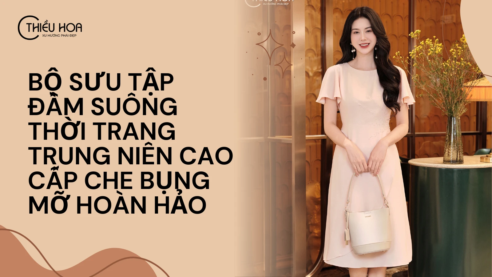 Bộ Sưu Tập Đầm Suông Thời Trang Trung Niên Cao Cấp Che Bụng Mỡ Hoàn Hảo