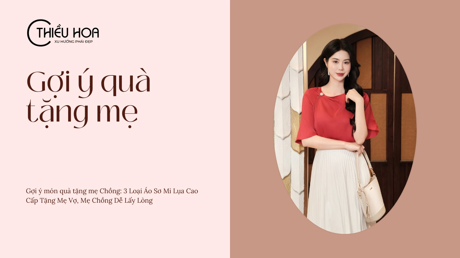 Gợi ý món quà tặng mẹ Chồng: 3 Loại Áo Sơ Mi Lụa Cao Cấp Tặng Mẹ Vợ, Mẹ Chồng Dễ Lấy Lòng