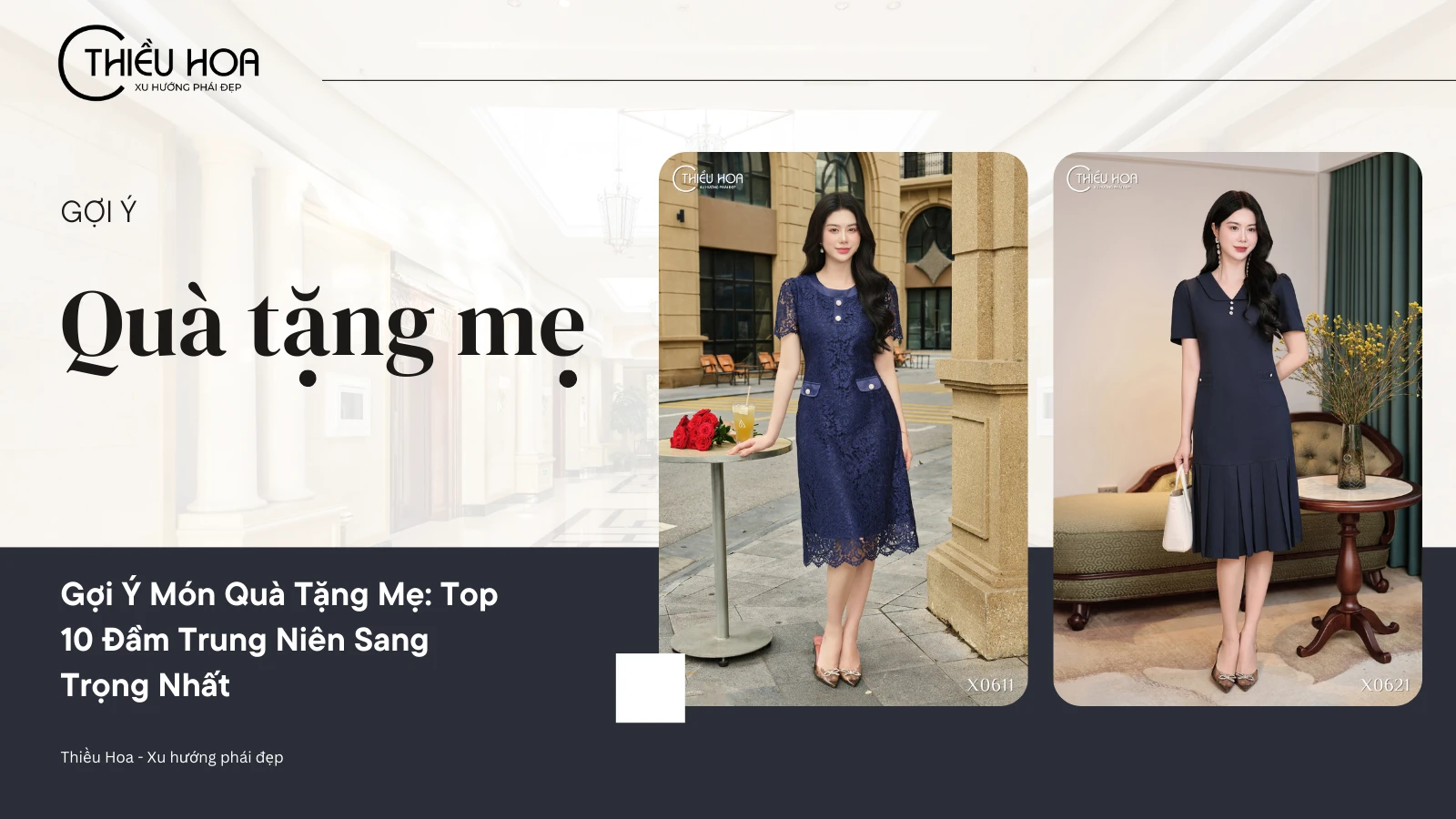 Gợi Ý Món Quà Tặng Mẹ: Top 10 Đầm Trung Niên Sang Trọng Nhất