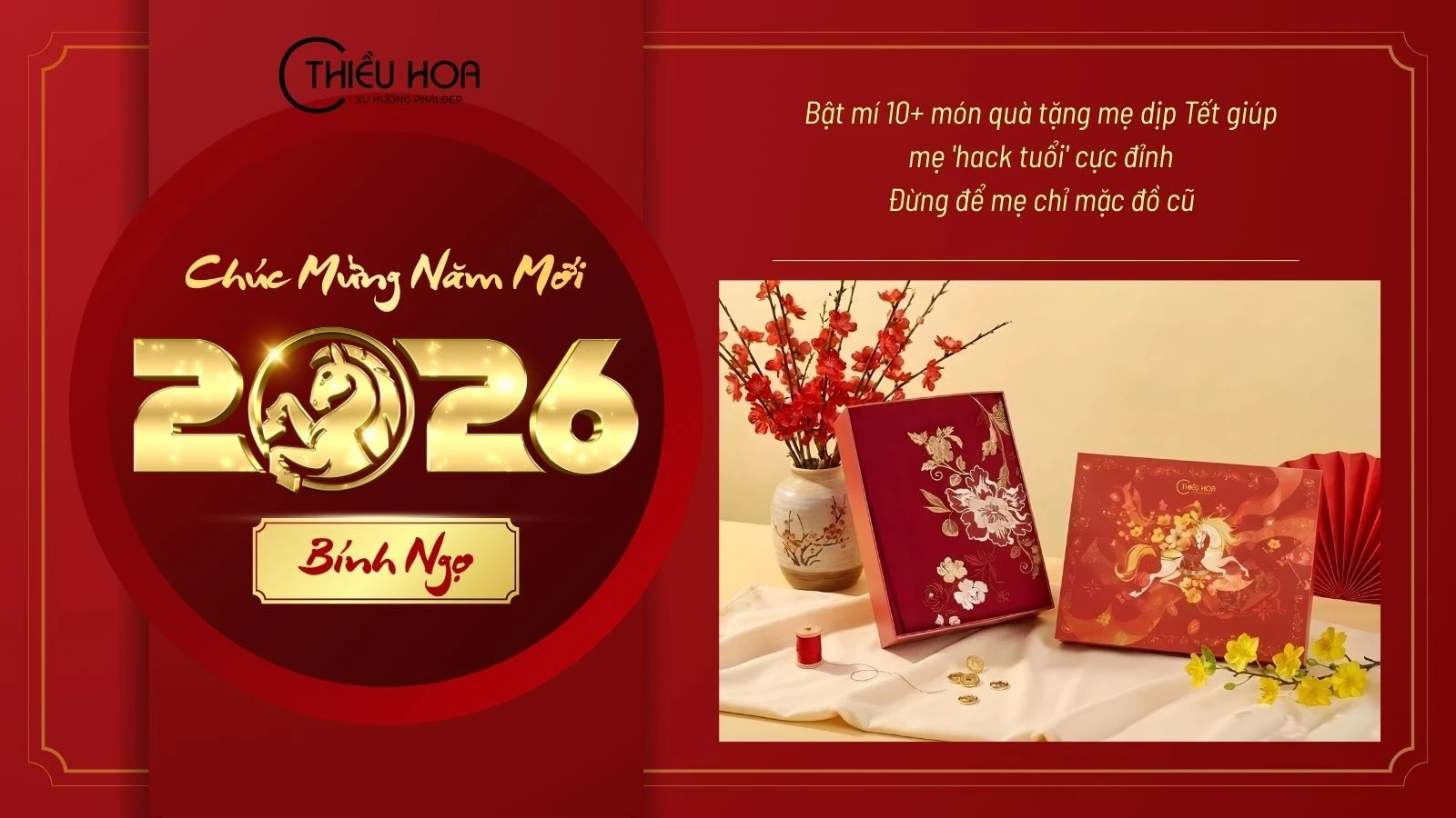 Bật mí 10+ món quà tặng mẹ dịp Tết giúp mẹ 'hack tuổi' cực đỉnh: Đừng để mẹ chỉ mặc đồ cũ