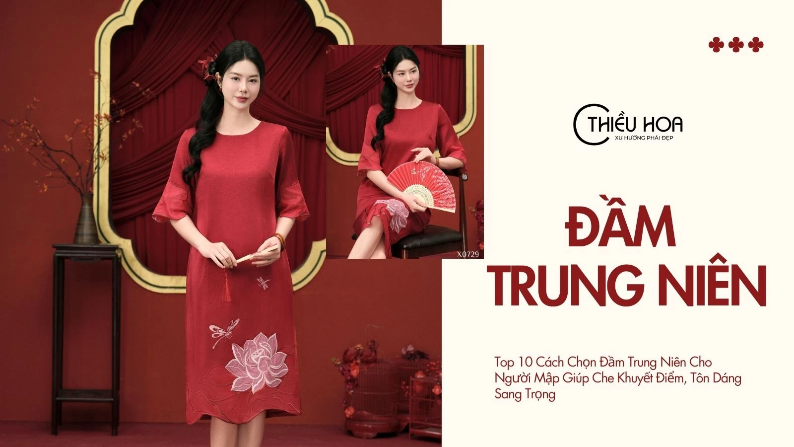 Top 10 Cách Chọn Đầm Trung Niên Cho Người Mập Giúp Che Khuyết Điểm, Tôn Dáng Sang Trọng