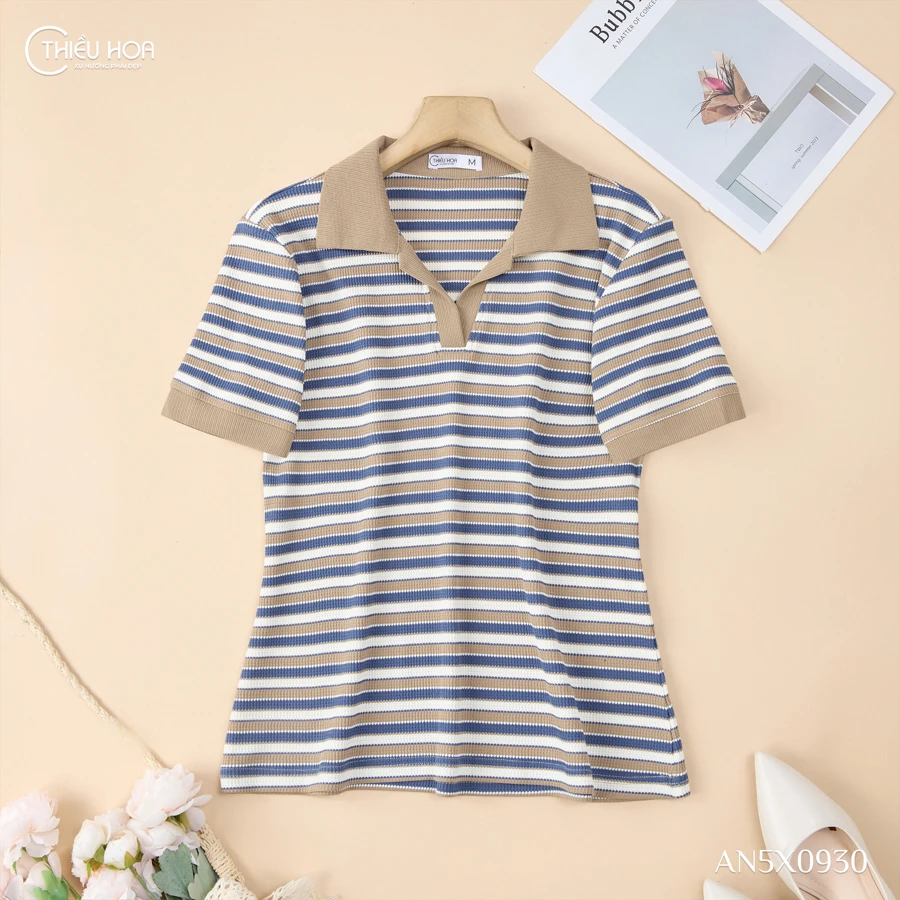 &Aacute;o thun sọc tăm AN5X0930