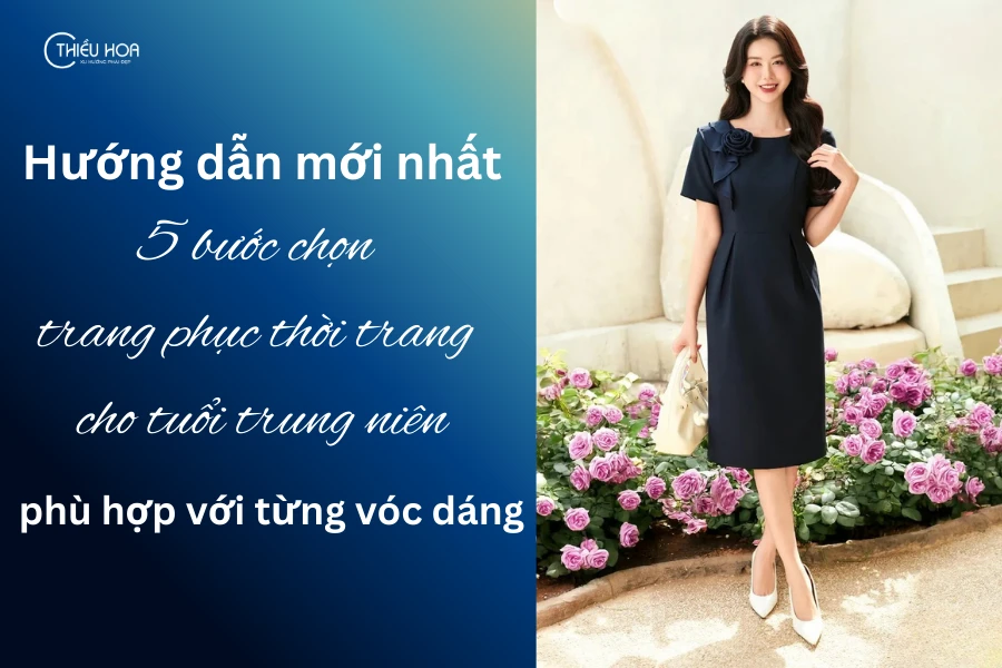 Hướng dẫn mới nhất: 5 bước chọn trang phục thời trang cho tuổi trung niên phù hợp với từng vóc dáng