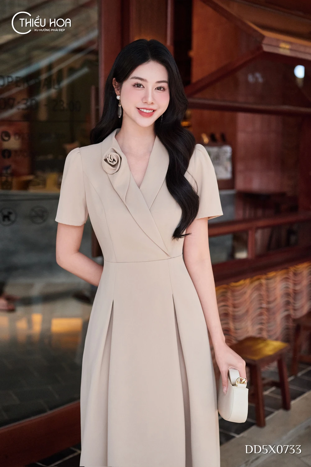 Mua đầm dự tiệc ch&eacute;o &Yacute; DD5X0733 ở đ&acirc;u uy t&iacute;n?