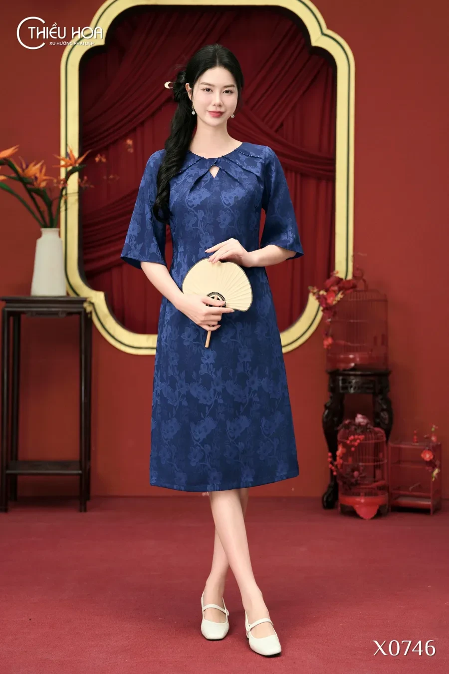 dam-vay-trung-nien-dep-cho-nguoi-co-vong-eo-qua-kho 6