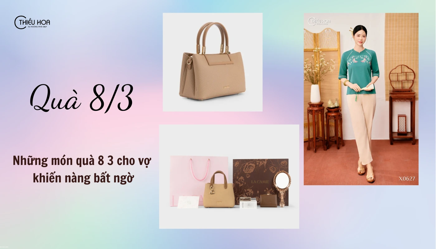 Đừng bỏ lỡ: Những món quà 8 3 cho vợ khiến nàng bất ngờ