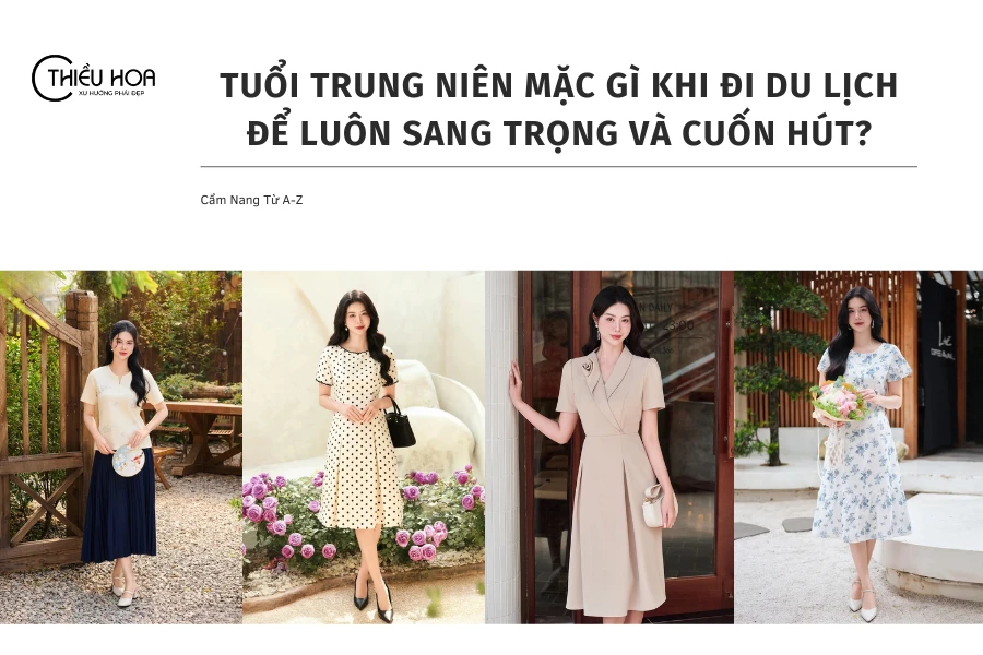 Cẩm Nang Từ A-Z: Tuổi Trung Niên Mặc Gì Khi Đi Du Lịch Để Luôn Sang Trọng Và Cuốn Hút?