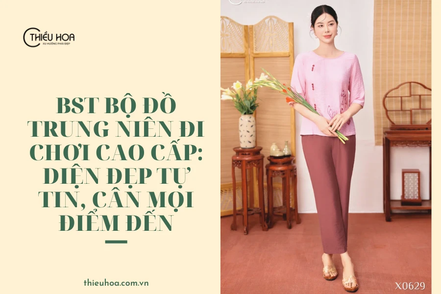 BST Bộ Đồ Trung Niên Đi Chơi Cao Cấp: Diện Đẹp Tự Tin, Cân Mọi Điểm Đến
