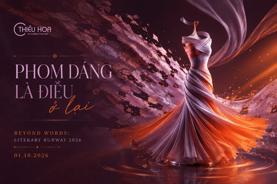 ĐIỀU KHIẾN MỘT THIẾT KẾ THIỀU HOA "ĐỨNG" ĐƯỢC TRÊN SÀN DIỄN KHÔNG NẰM Ở HỌA TIẾT