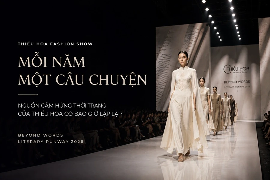 MỖI NĂM MỘT CÂU CHUYỆN – NGUỒN CẢM HỨNG THỜI TRANG CỦA THIỀU HOA CÓ BAO GIỜ LẶP LẠI?