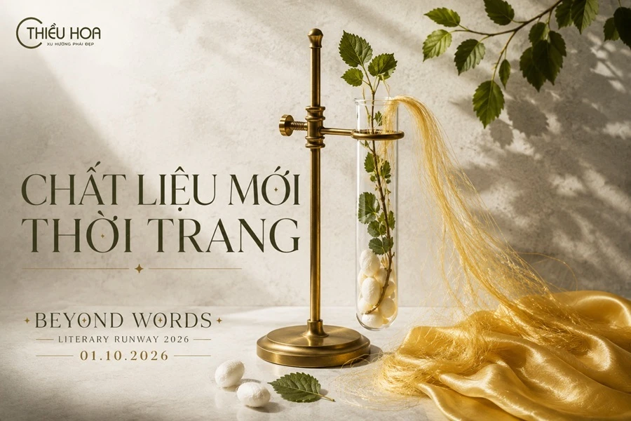 CHẤT LIỆU MỚI TRONG NGÀNH THỜI TRANG: BƯỚC TIẾN VƯỢT BẬC CỦA SỰ SÁNG TẠO VÀ BỀN VỮNG
