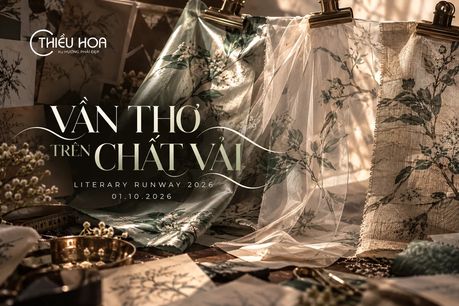KHI NHỮNG VẦN THƠ BƯỚC LÊN RUNWAY: FASHION SHOW ĐẦU TIÊN CỦA THIỀU HOA CÓ GÌ?