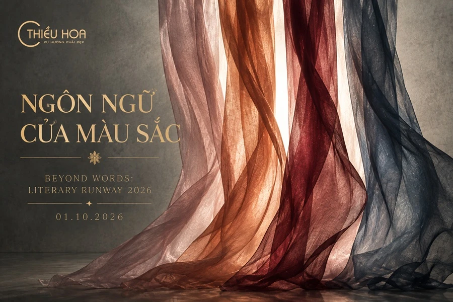 NGÔN NGỮ CỦA MÀU SẮC: KHI PALETTE CỦA THIỀU HOA KỂ CHUYỆN VỀ CẢM XÚC VÀ XÃ HỘI