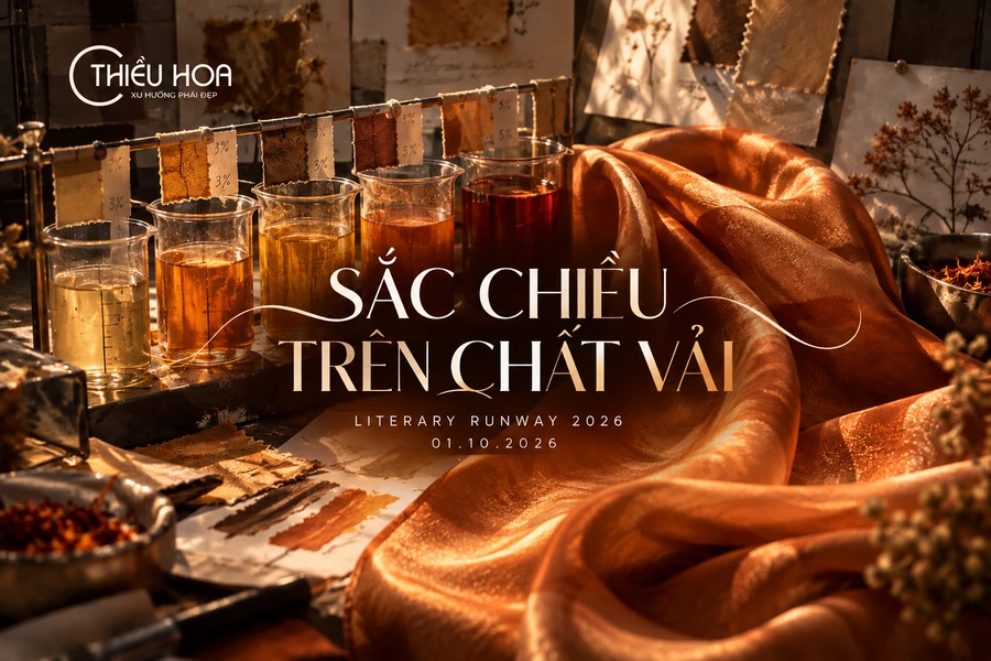 SẮC CHIỀU NƠI THÔN CŨ TRỞ THÀNH MỘT LÁT CẮT TRONG SHOW DIỄN ĐẦU TIÊN CỦA THIỀU HOA