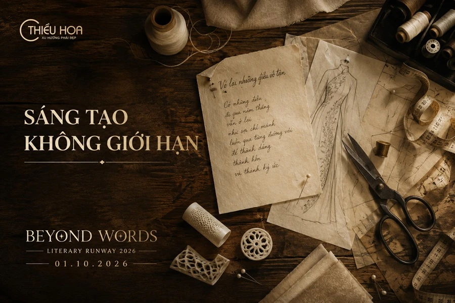 Sáng tạo không giới hạn: Bí quyết làm nên thương hiệu thời trang đậm dấu ấn của Thiều Hoa