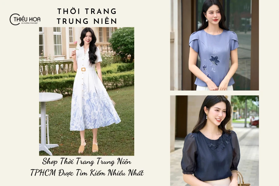 Shop Thời Trang Trung Niên TPHCM Được Tìm Kiếm Nhiều Nhất