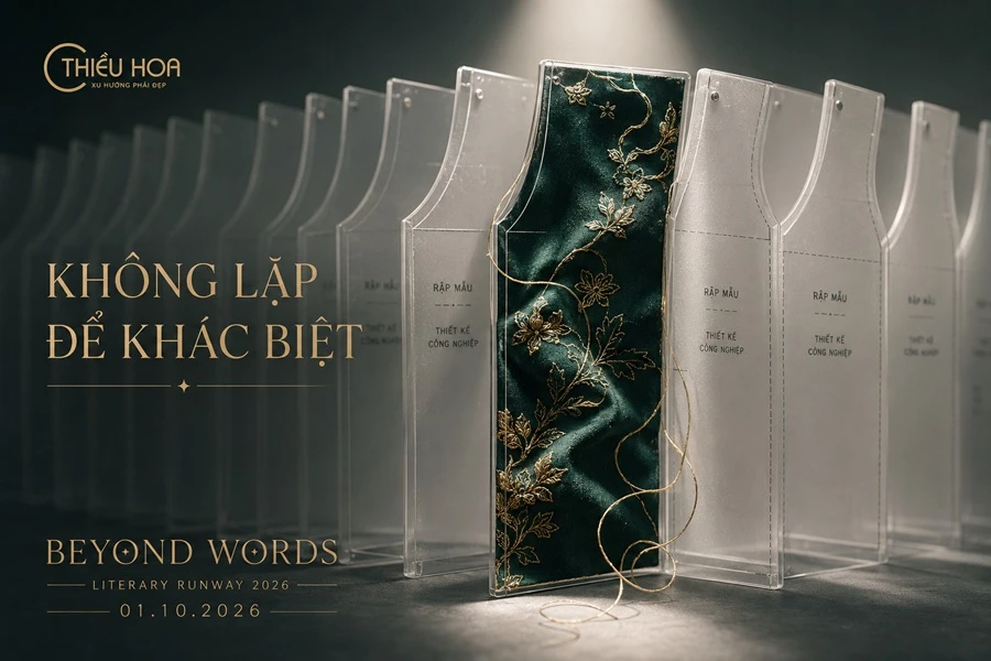 Trong một ngành công nghiệp chạy theo bản sao, Thiều Hoa chọn giữ lại những gì không lặp lại được 