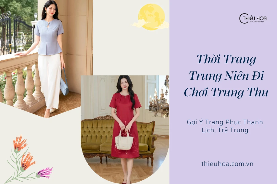 Thời Trang Trung Niên Đi Chơi Trung Thu: Gợi Ý Trang Phục Thanh Lịch, Trẻ Trung