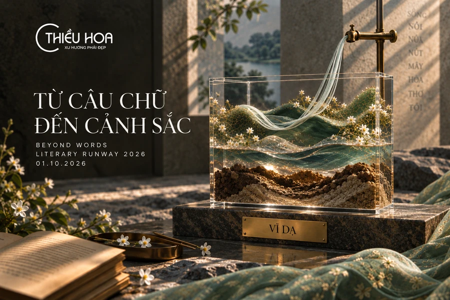 Từ câu chữ đến cảnh sắc: Những nguồn cảm hứng làm nên thiết kế BEYOND WORDS
