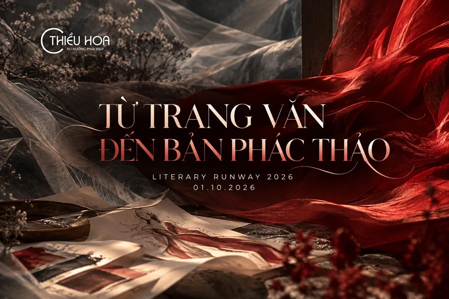 TỪ TRANG VĂN ĐẾN BẢN PHÁC THẢO: BÊN TRONG QUÁ TRÌNH THIỀU HOA CHUẨN BỊ CHO RUNWAY