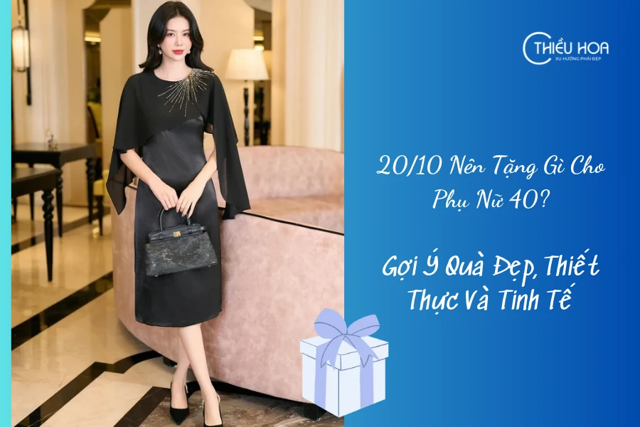 20/10 Nên Tặng Gì Cho Phụ Nữ 40? Gợi Ý Quà Đẹp, Thiết Thực Và Tinh Tế