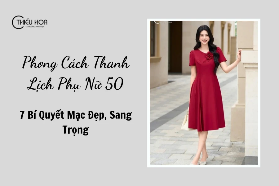 Phong Cách Thanh Lịch Phụ Nữ 50: 7 Bí Quyết Mặc Đẹp, Sang Trọng