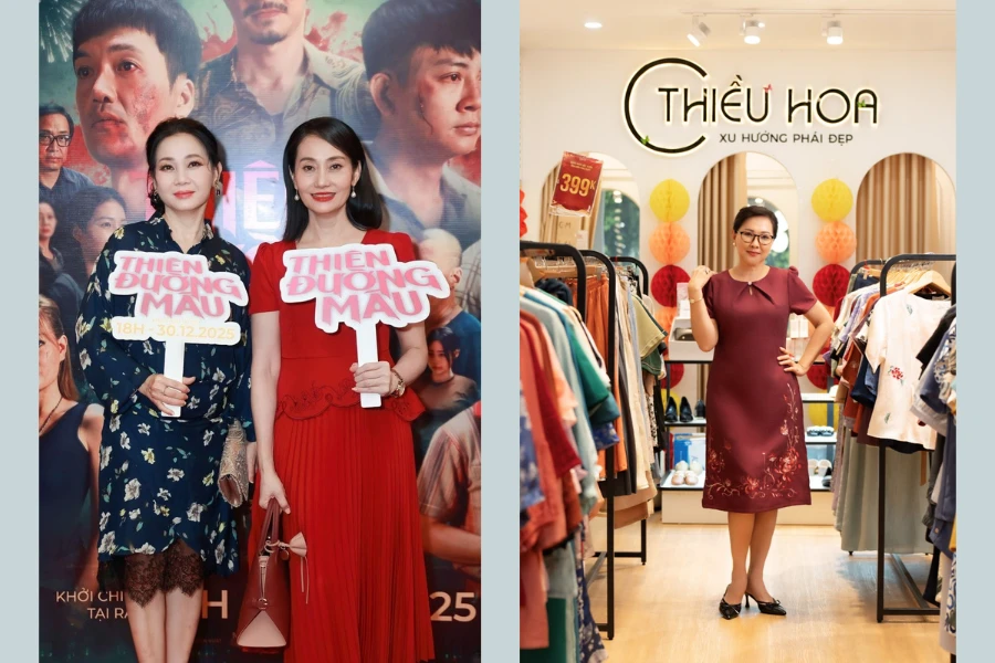 Thiều Hoa được 24h đưa tin là điểm hot sắm Tết của sao nữ Việt