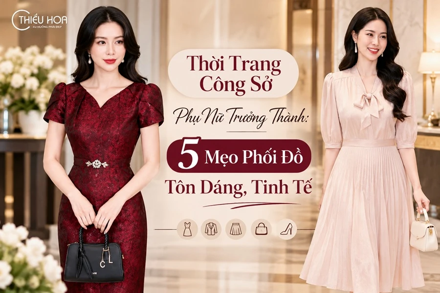 Thời Trang Công Sở Phụ Nữ Trưởng Thành: 5 Mẹo Phối Đồ Tôn Dáng, Tinh Tế